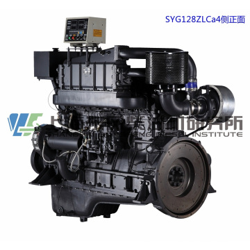 385HP / 1800rmp, Шанхайский дизельный двигатель. Судовой двигатель G128